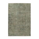 Paris Prix Tapis Tissé à Poils Courts  Antique  Kaki. Coloris disponibles : Vert