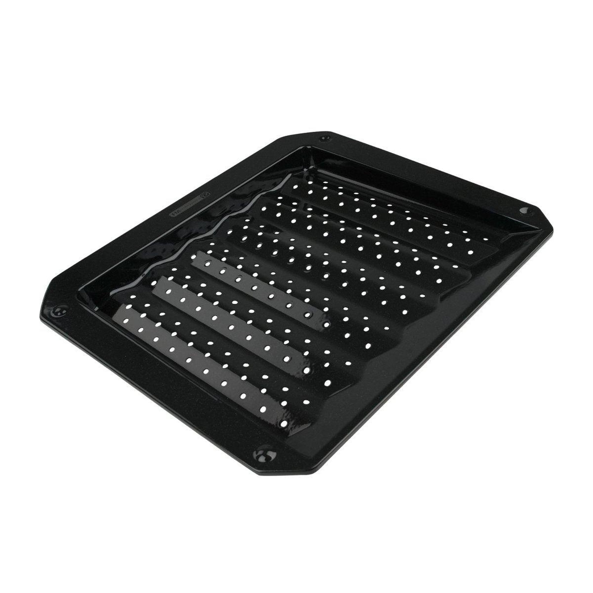 FM PROFESSIONAL Plaque ondulée et perforée pour four et barbecue en tôle 38 x 33 cm fm professional barbecue