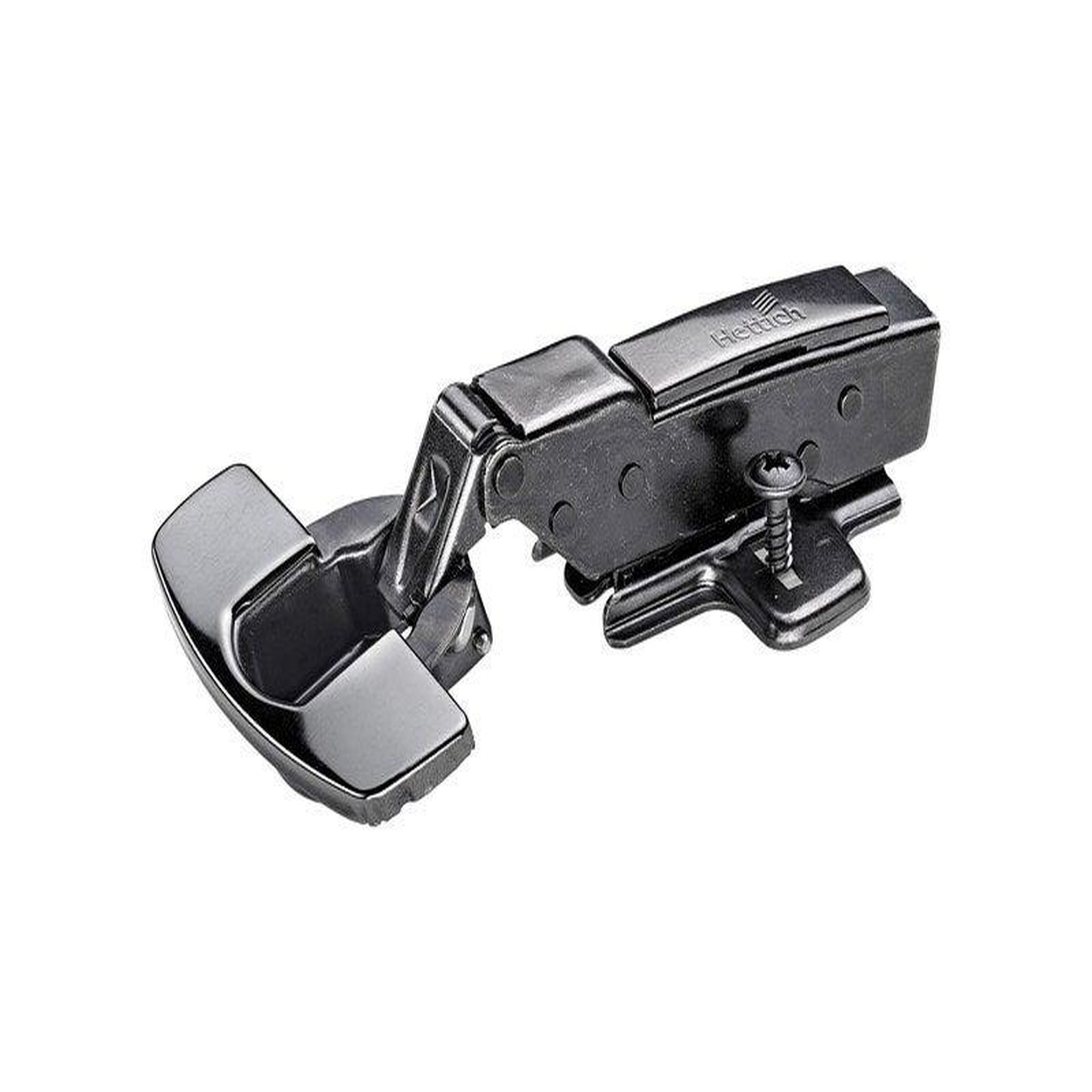 CENTRALE BRICO Charnière invisible acier pour meuble, amorti 1/2 applique rentrant 35 mm