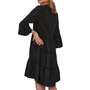 Voir la diapositive 2 : Vila Robe Noire Femme Vila Vietna