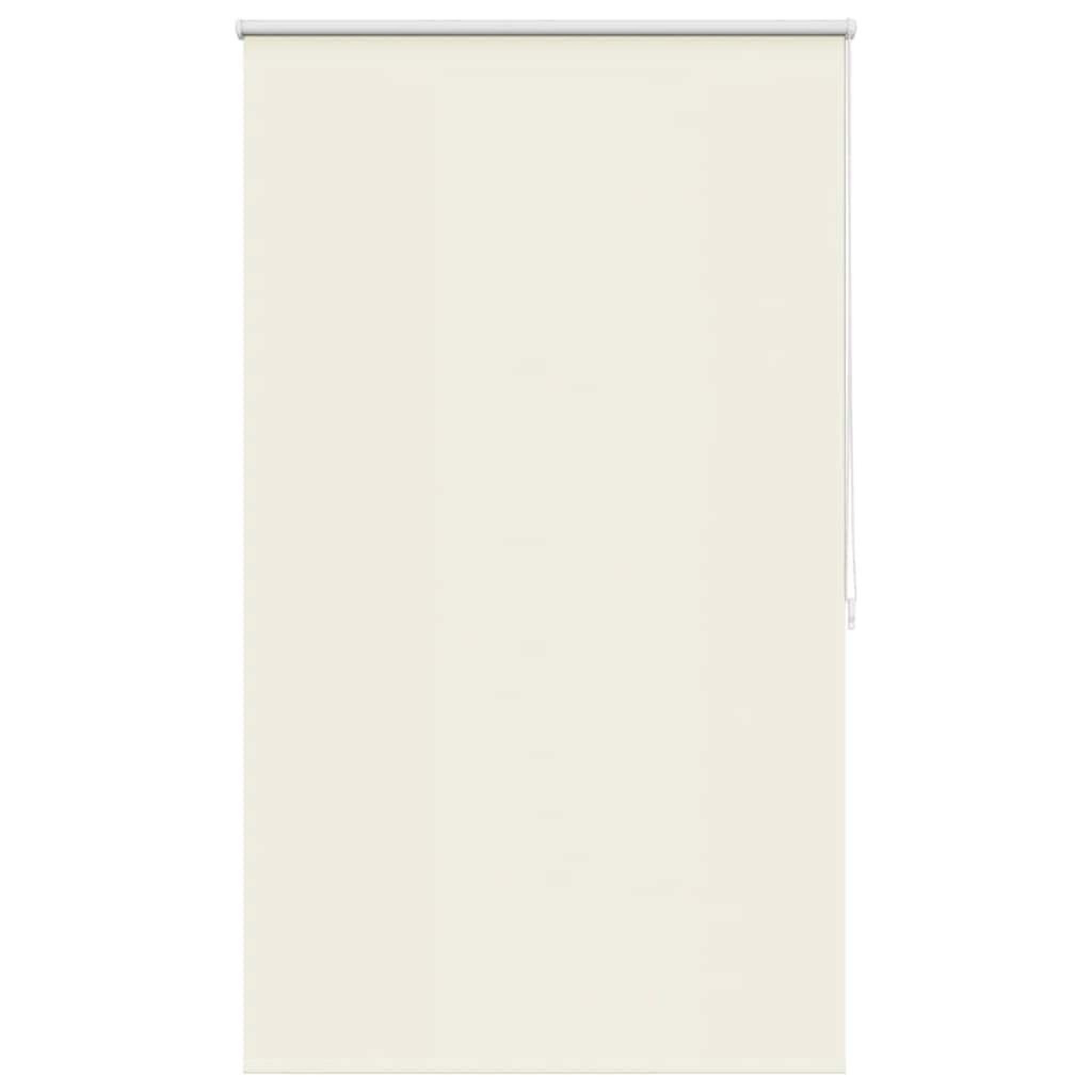 VIDAXL Store enrouleur occultant 124,4 x 175 cm, largeur du tissu 120 cm, blanc casse