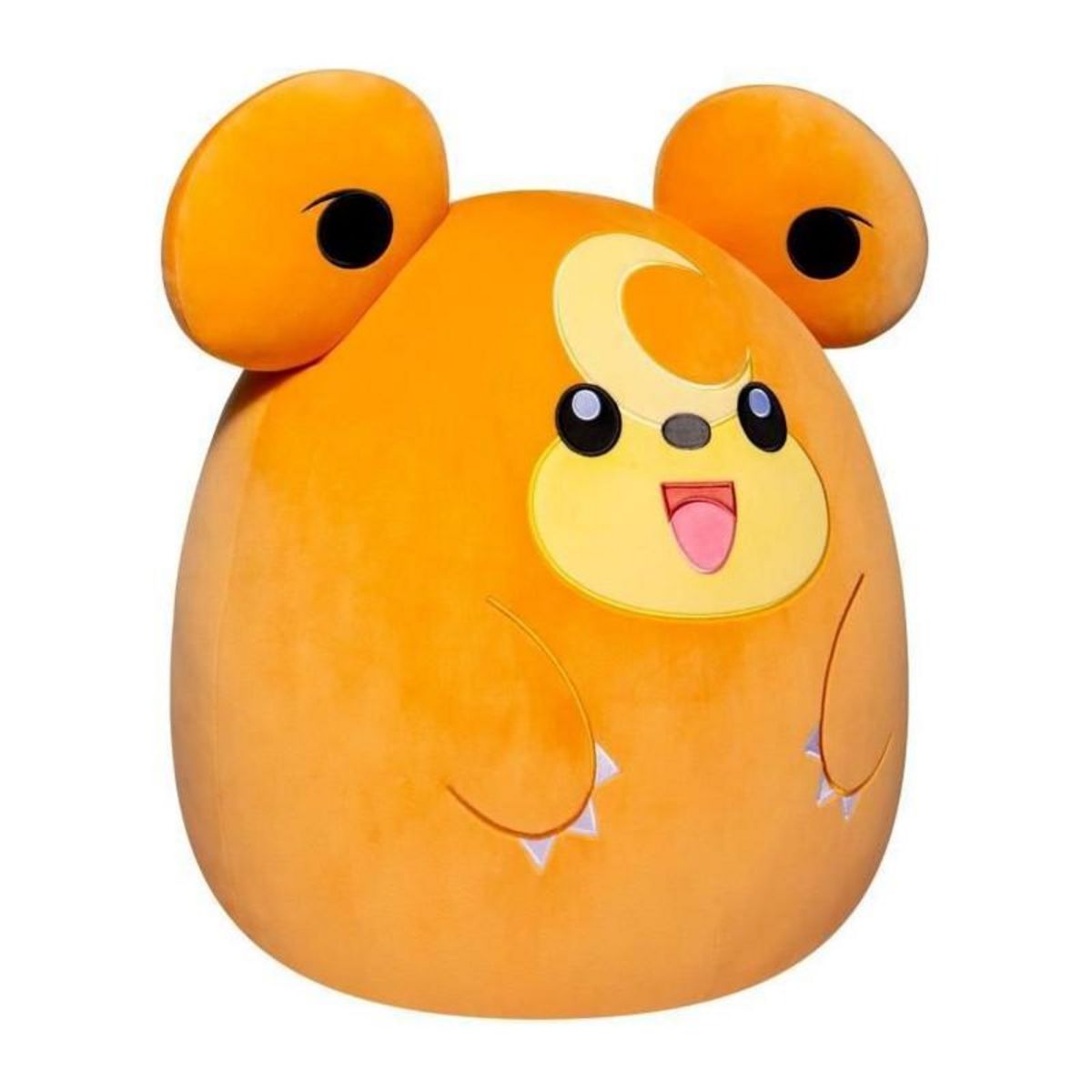 BANDAI Peluche - BANDAI - Pokémon - Squishmallows 50 cm - Teddiursa - Grande peluche ultra-douce - Licence officielle Pokémon