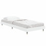 Voir la diapositive 4 : VIDAXL Cadre de lit sans matelas blanc 75x190 cm bois d'ingenierie