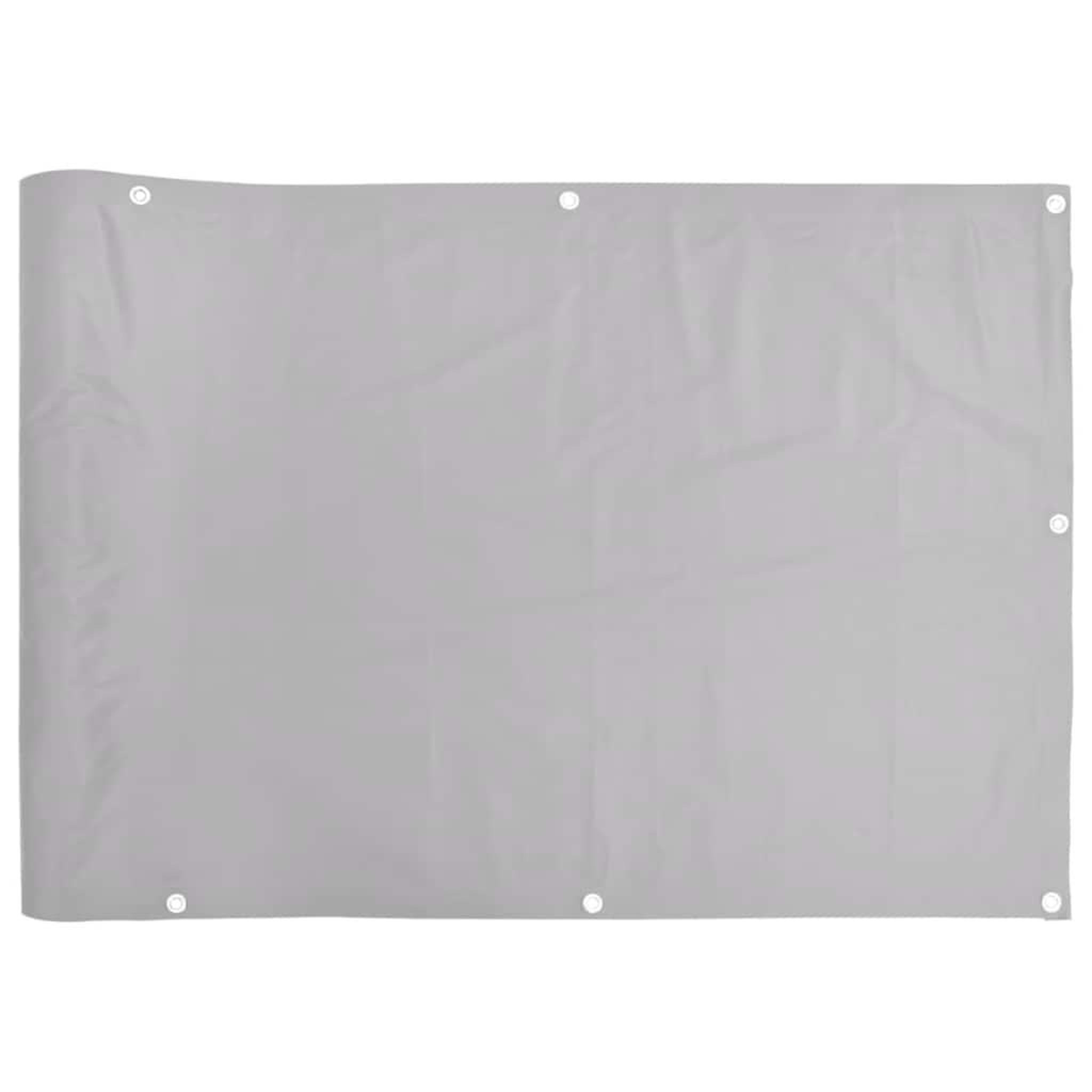 Voir la diapositive 2 : VIDAXL Ecran d'intimite de balcon gris 600x120 cm PVC