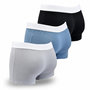 Voir la diapositive 3 : SERGIO TACCHINI Sergio Tacchini Pack de Boxers Homme Lot de 3
