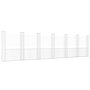 Voir la diapositive 2 : VIDAXL Panier de gabion en forme de U avec 7 poteaux Fer 740x20x200 cm