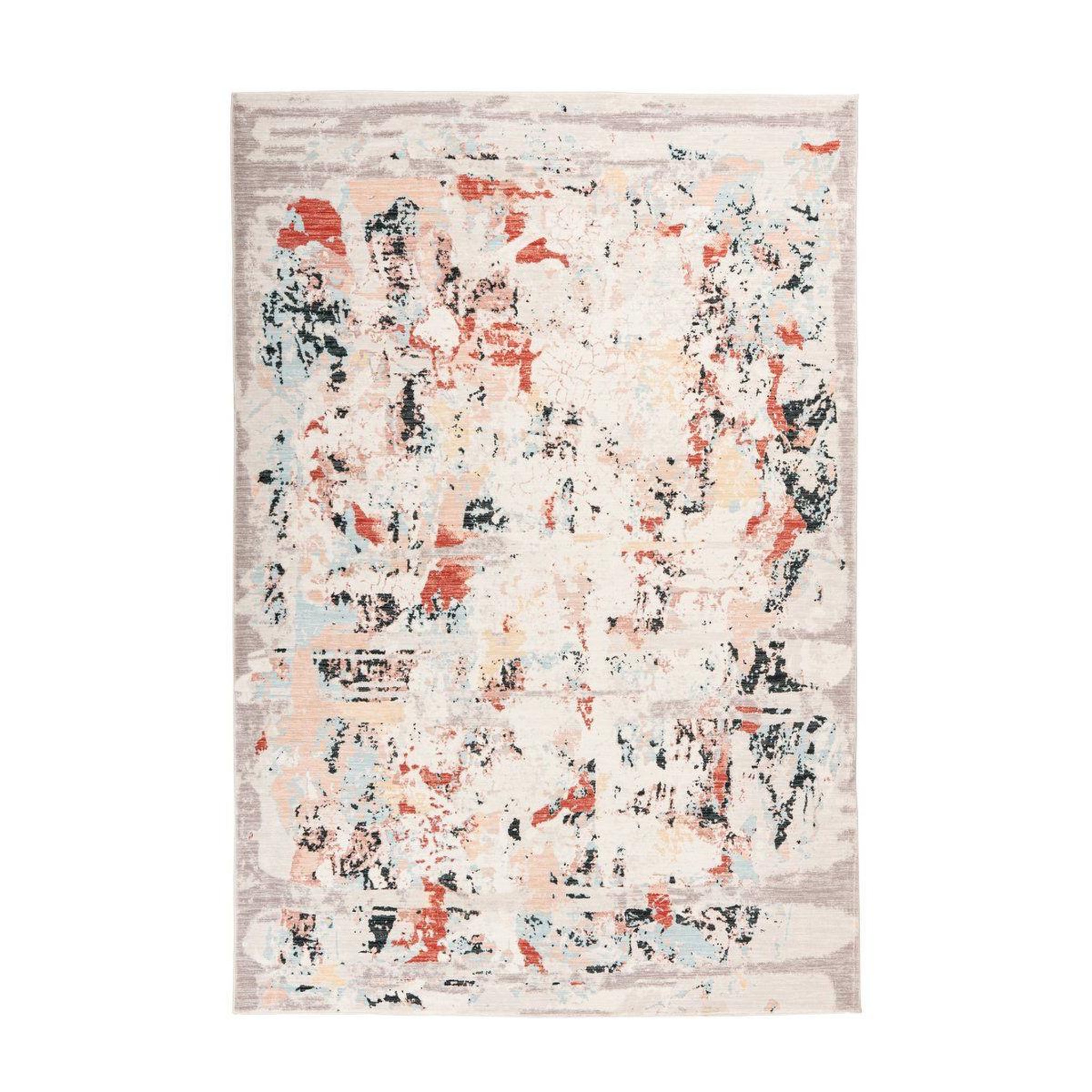 Paris Prix Tapis vintage tissé à la main  piedmont  multicolore. Coloris disponibles : Multicolore