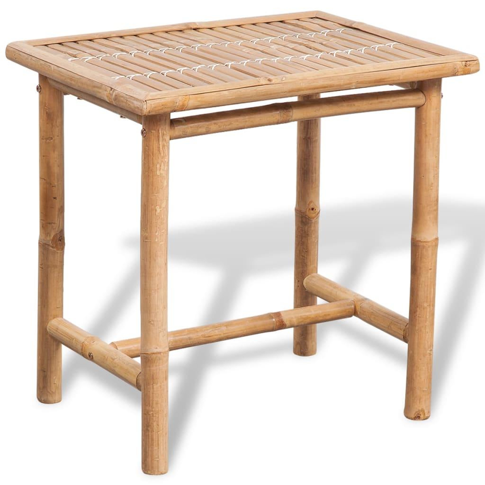 Voir la diapositive 2 : VIDAXL Mobilier de bistro 3 pcs avec coussins bambou