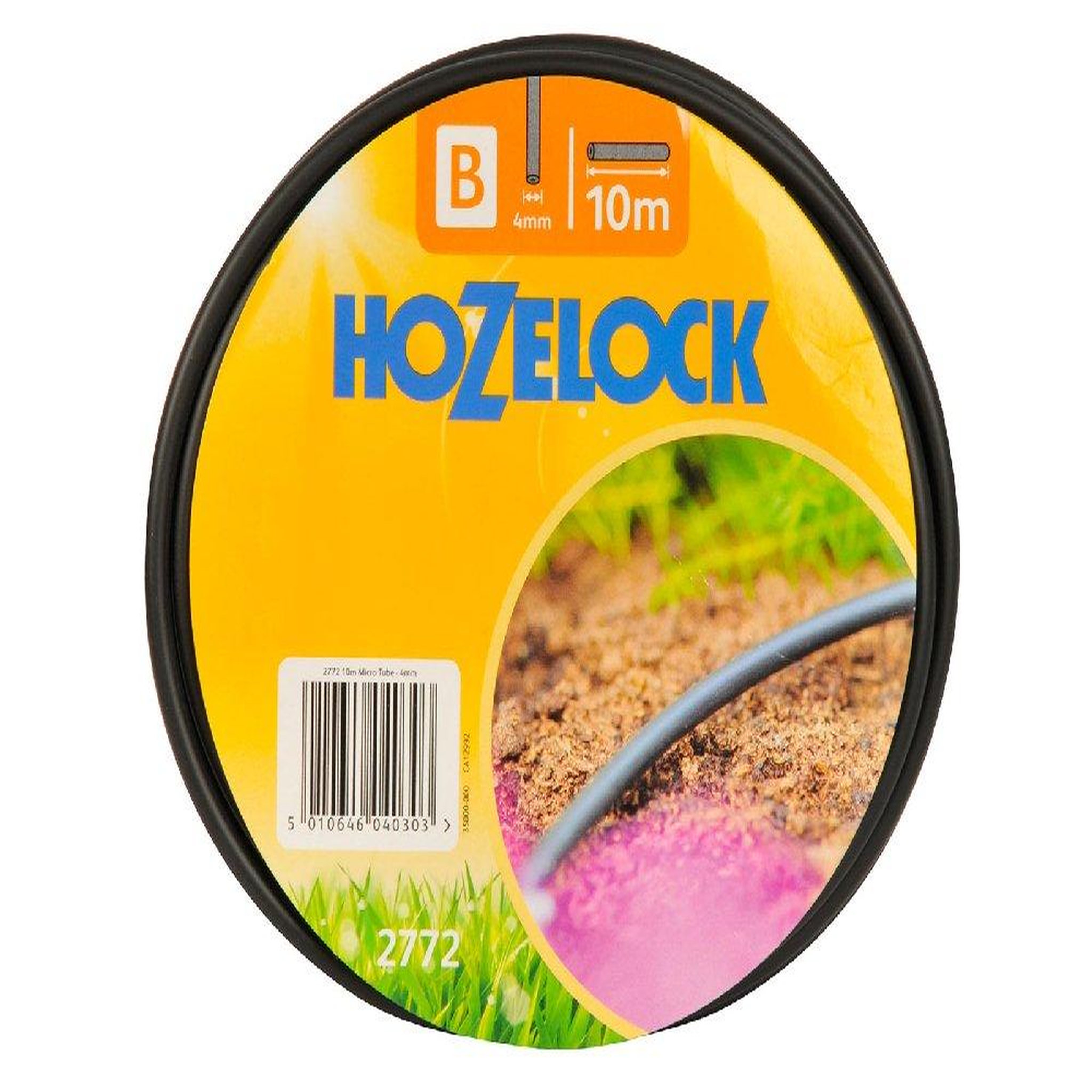 Hozelock Tuyau Micro 4mm pour l'arrosage au goutte à goutte PVC de 10 m