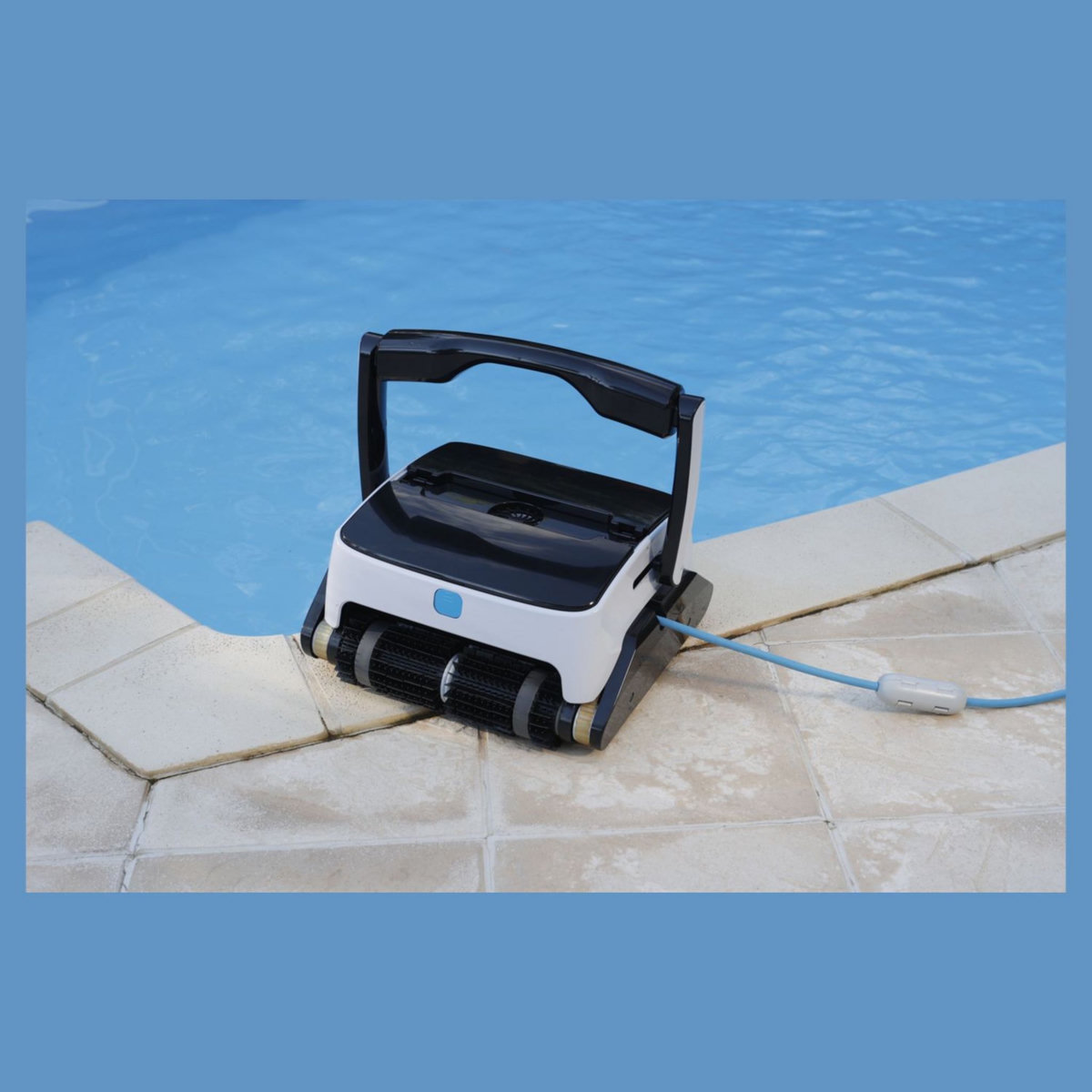 UBBINK Robot aspirateur piscine électrique -  130m² max - ROBOTCLEAN 3 PLUS