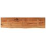 Voir la diapositive 5 : VIDAXL Dessus de table 160x40x2,5 cm rectangulaire bois massif acacia