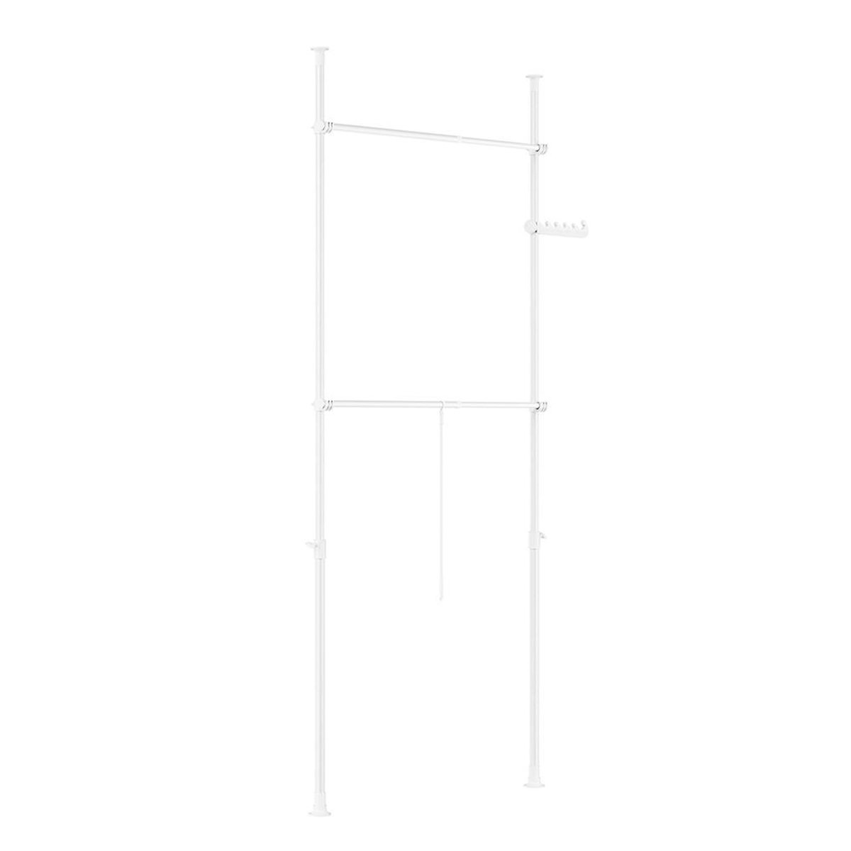 SOBUY SoBuy - Portemanteau Sur Pied réglable - Industriel - FRG109-II
