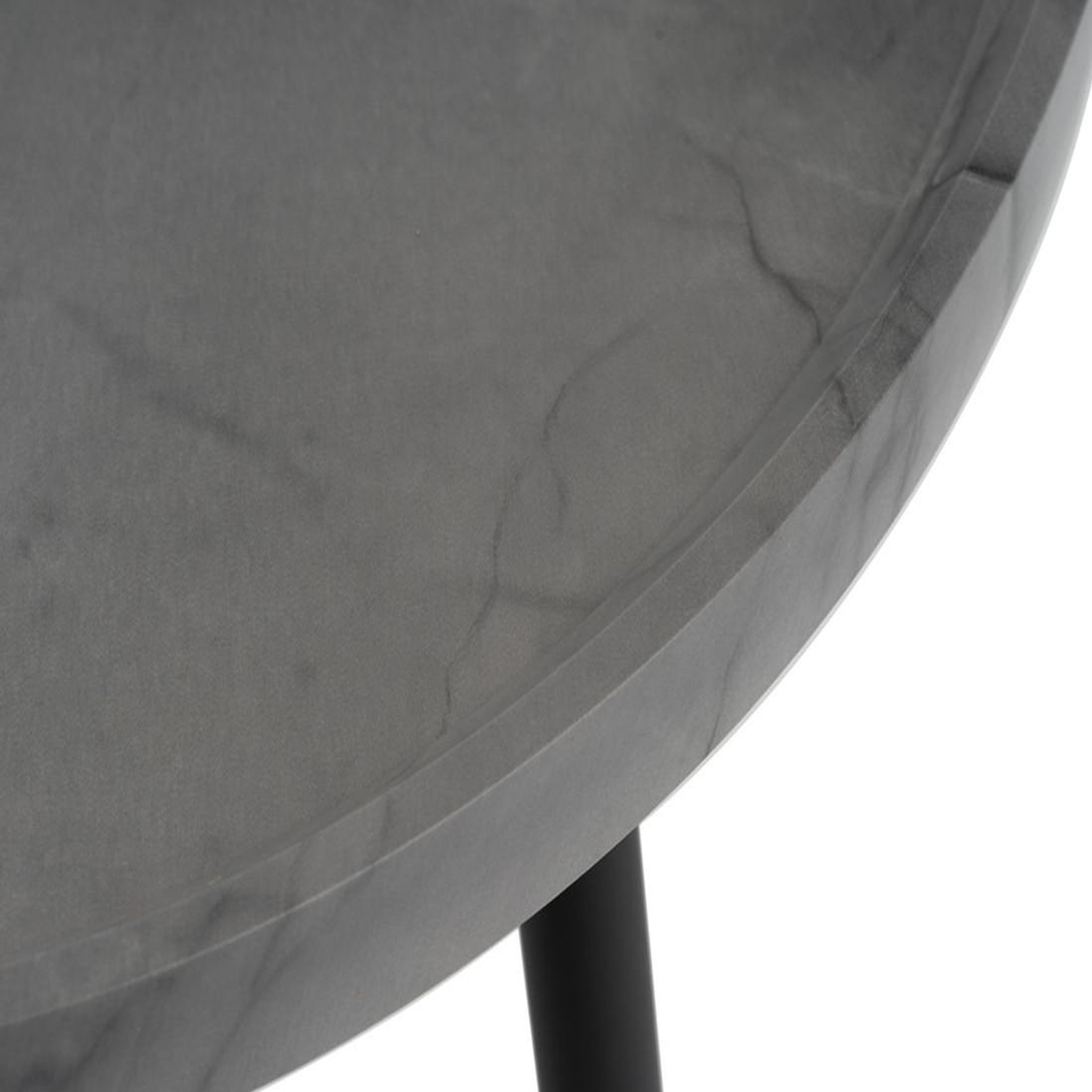 Voir la diapositive 5 : LISA DESIGN Helsinki - table basse - effet marbre - 80 cm