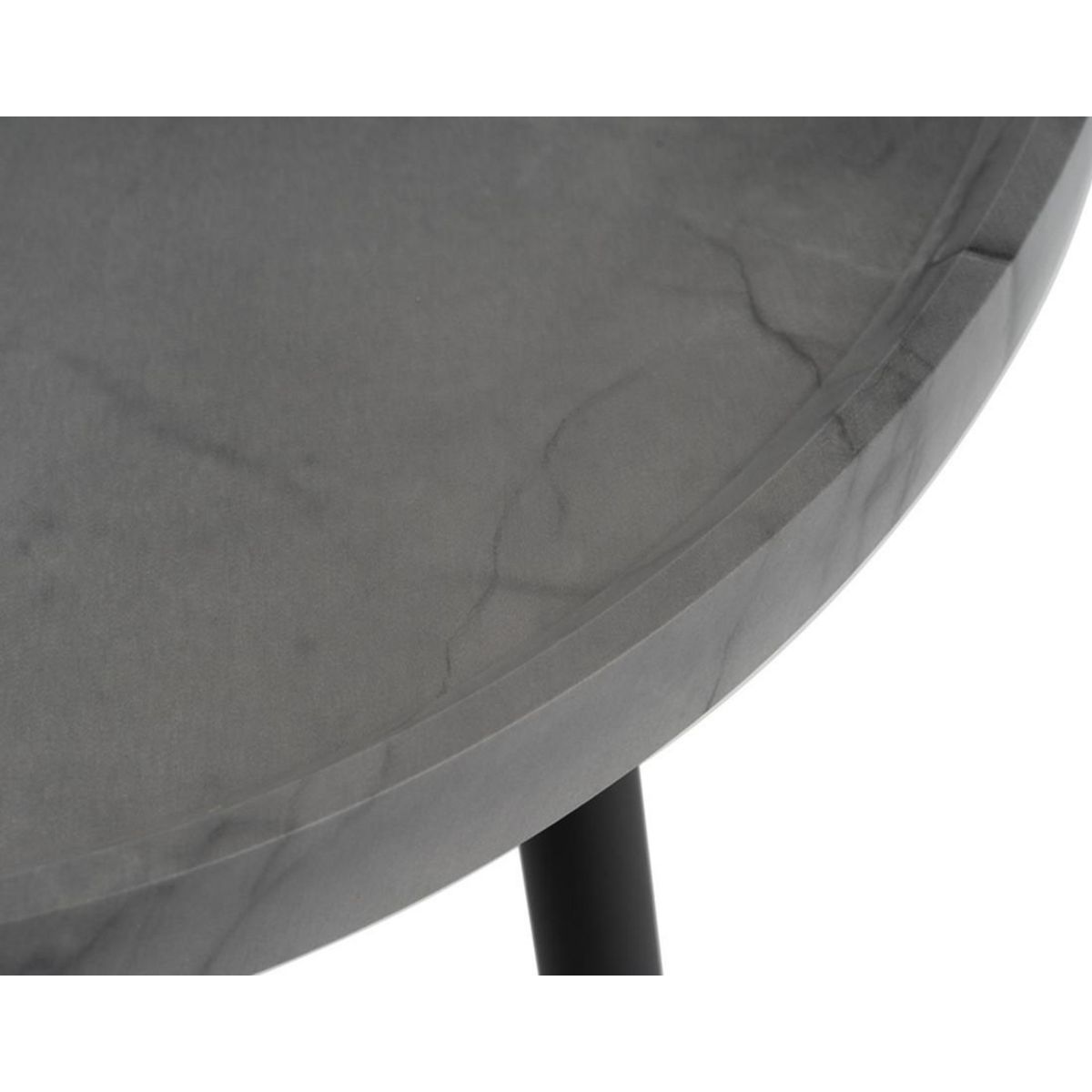 LISA DESIGN Helsinki - table basse - effet marbre - 80 cm