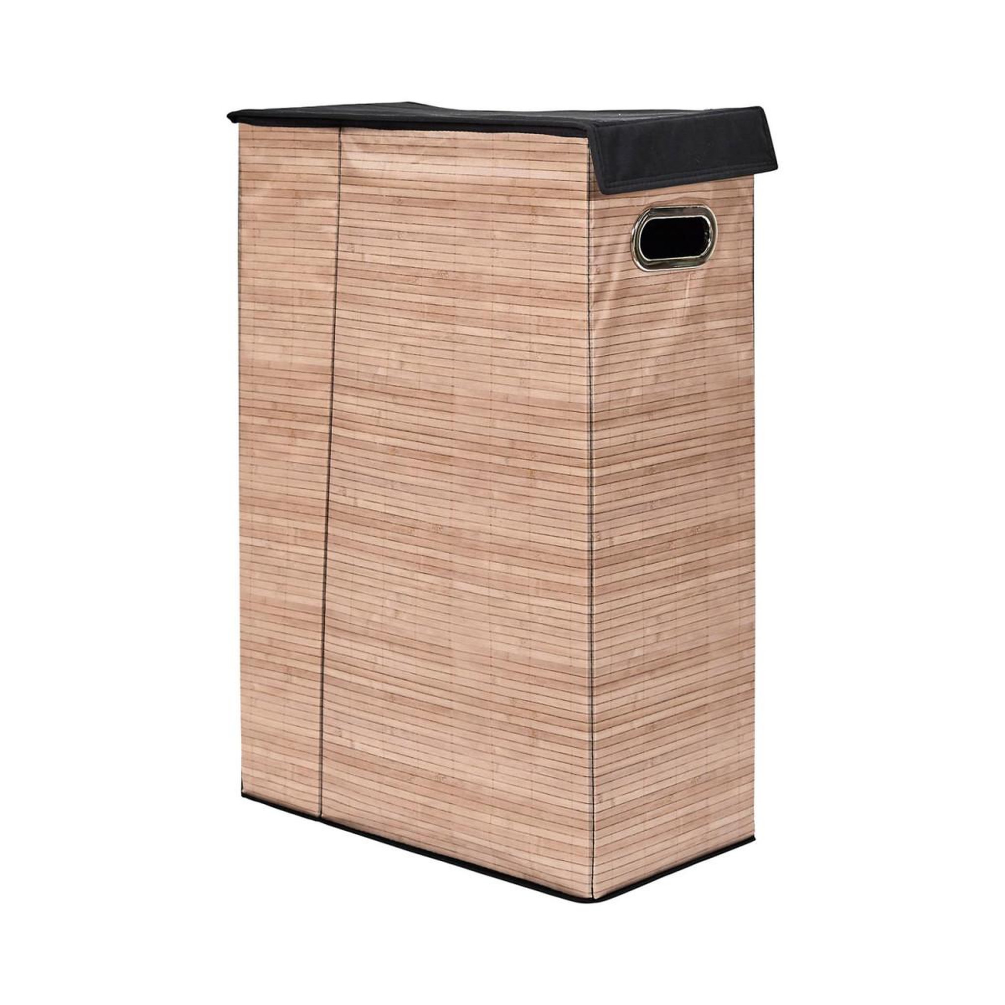 Voir la diapositive 3 : Je cherche une idee Panier à linge rectangulaire  lou  60cm naturel
