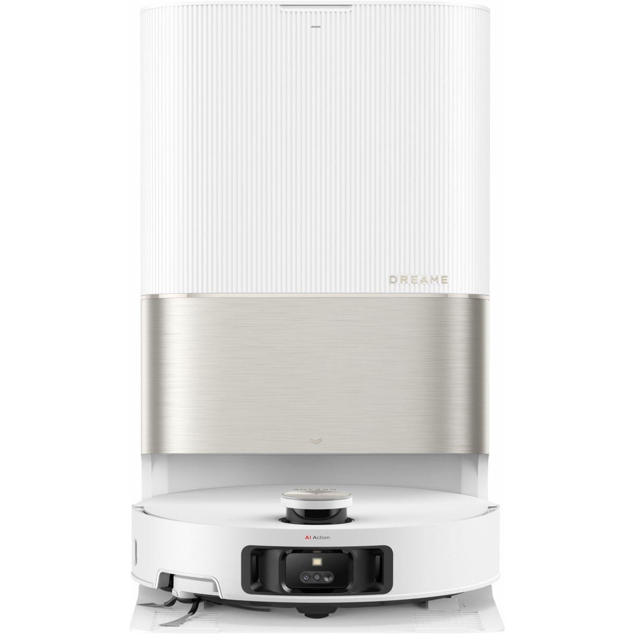 Voir la diapositive 5 : DREAME Robot aspirateur laveur x50 ultra complete white