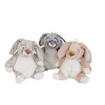 NICOTOY Animal en peluche Nicotoy Lapin billes 20 cm
