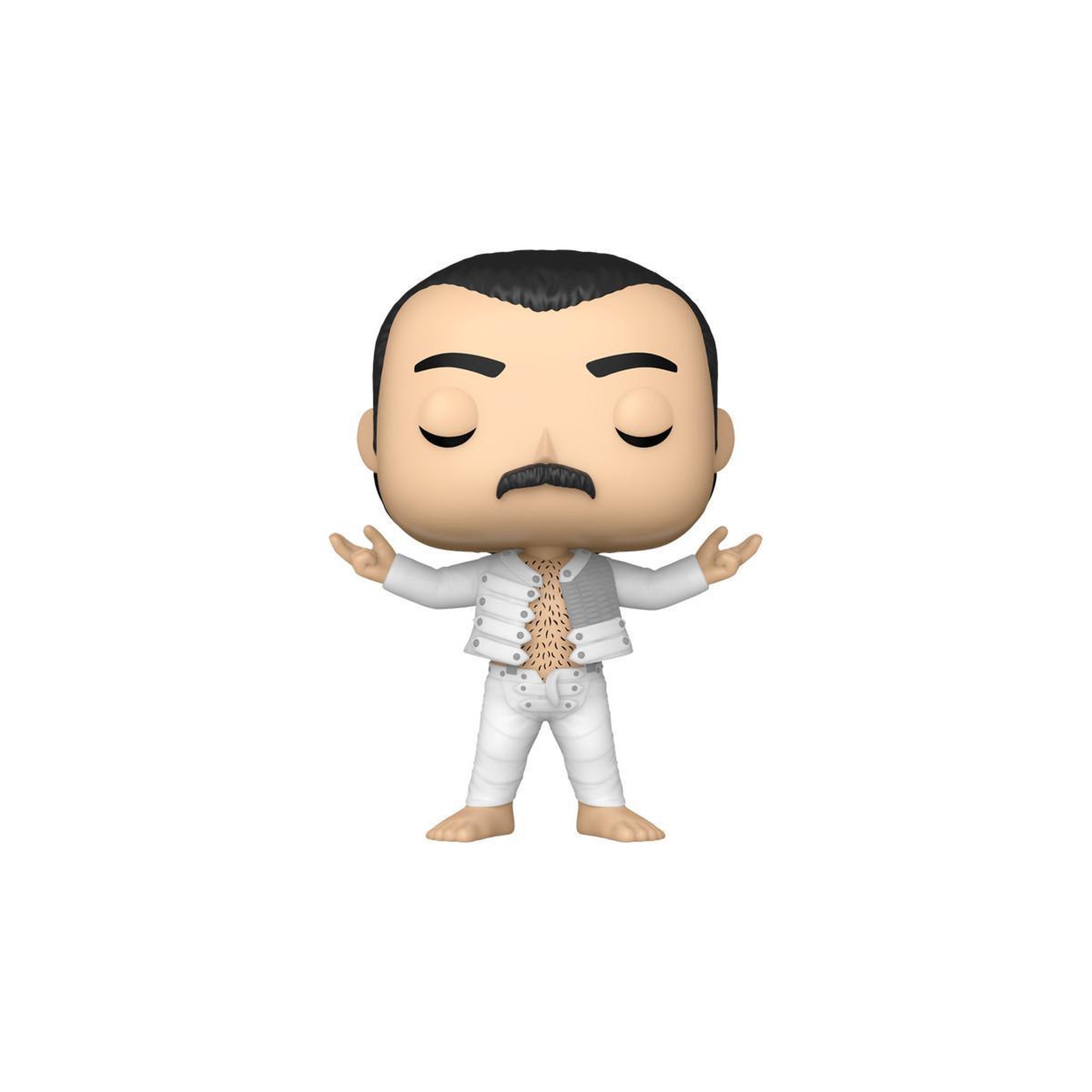 Voir la diapositive 2 : Funko Figurine Funko Pop Rocks Queen Freddie Mercury I was born to love you
