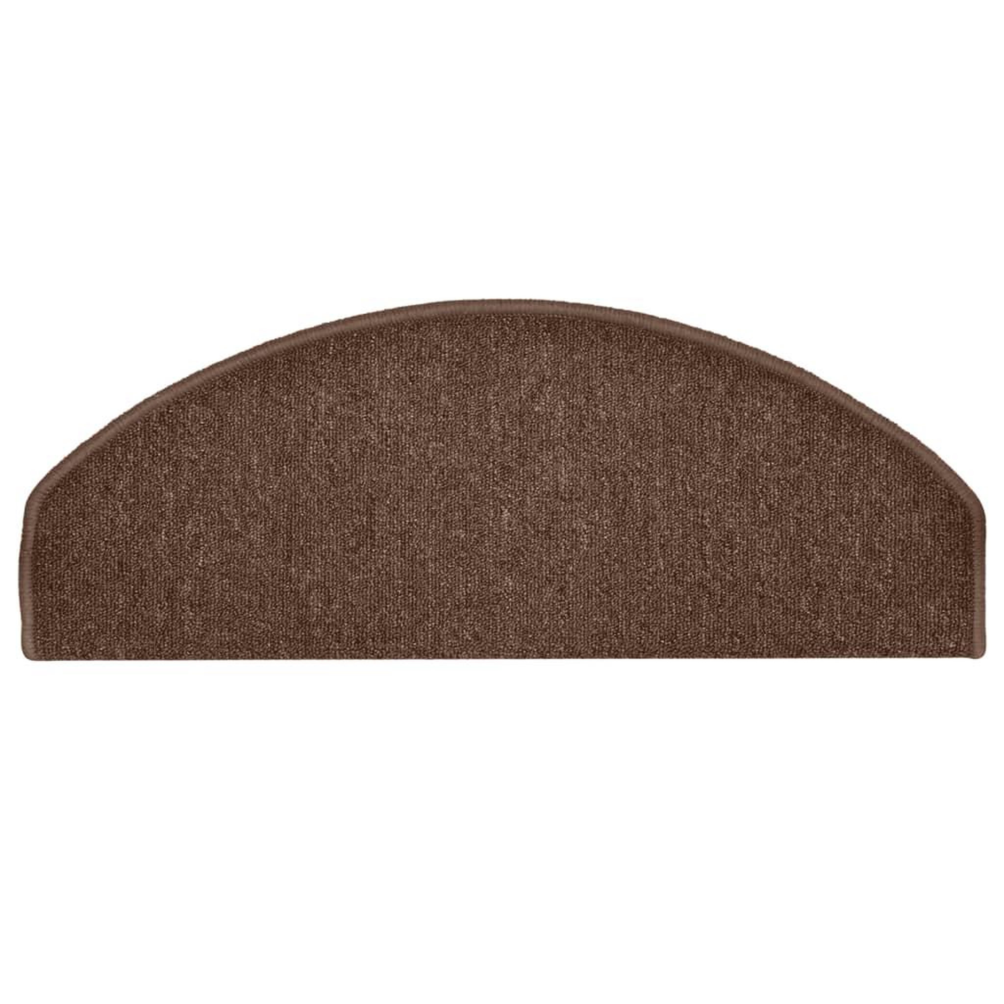 Voir la diapositive 5 : VIDAXL Tapis de marches d'escalier 15 pcs Marron 65x24x4 cm