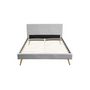 Voir la diapositive 5 : Lit scandinave tissu avec tête de lit et sommier 160x200 cm PORTIMAO