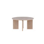 Voir la diapositive 2 : Paris Prix Table Basse Ronde Design  Askeron  80cm Naturel