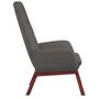 Voir la diapositive 4 : VIDAXL Chaise de relaxation Gris clair Tissu