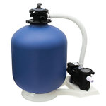 AQUALUX Groupe de filtration pour piscine hors-sol 30 à 60 m3 - débit 8m3/h - 105799