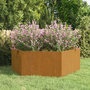 Voir la diapositive 1 : VIDAXL Jardiniere Rouille 138x120x45 cm Acier corten