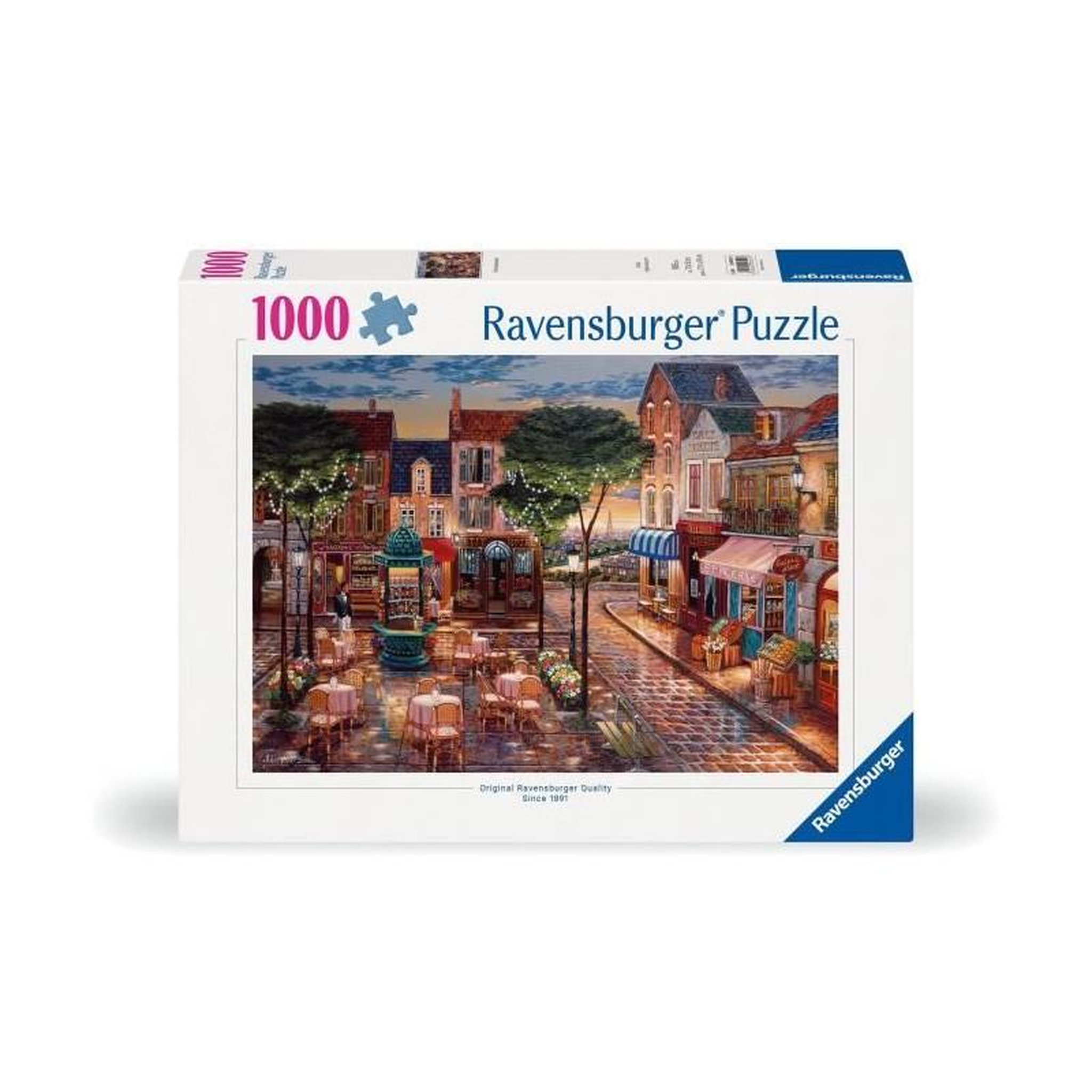 Voir la diapositive 2 : RAVENSBURGER Puzzle 1000 pièces – Paris en peinture – Ravensburger – Qualité supérieure – Adulte 14+ ans