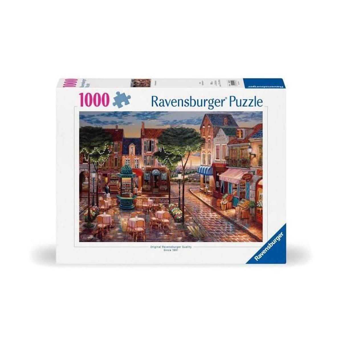 RAVENSBURGER Puzzle 1000 pièces – Paris en peinture – Ravensburger – Qualité supérieure – Adulte 14+ ans