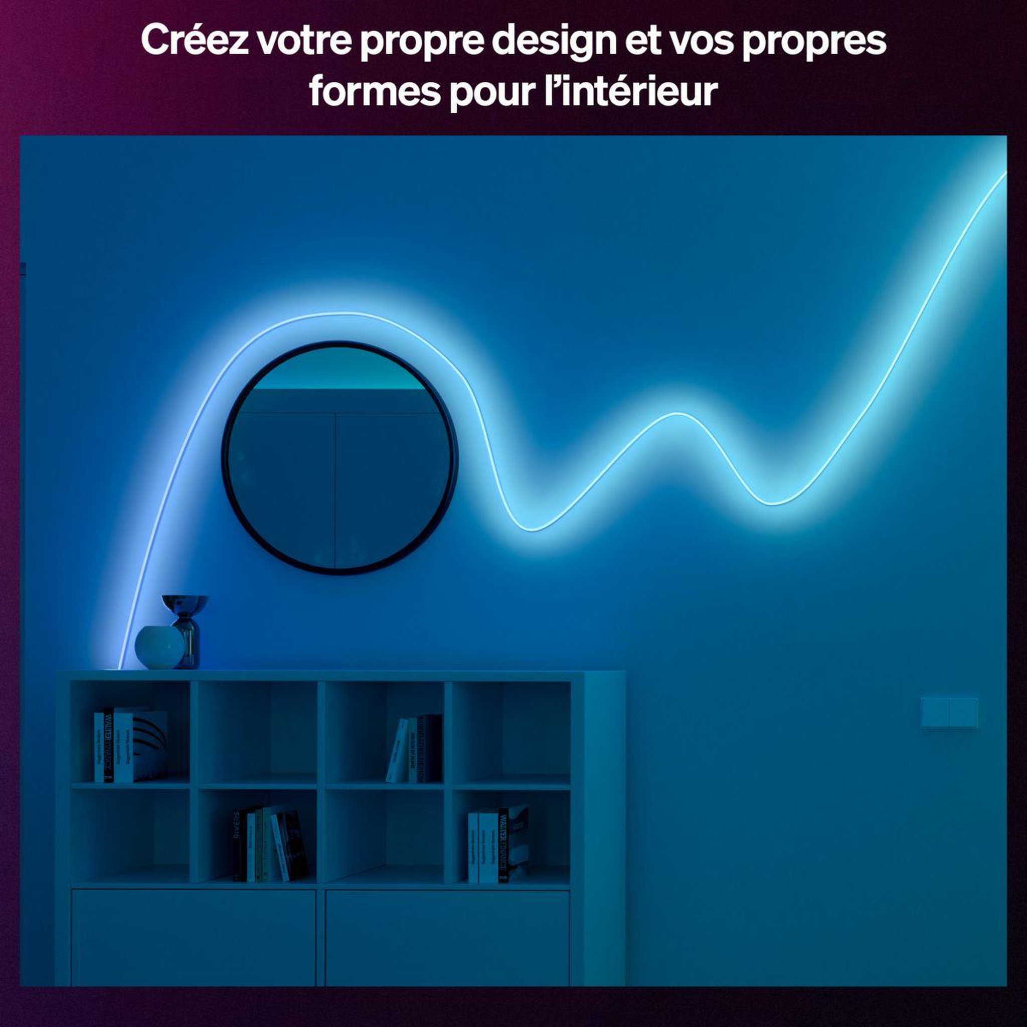 Voir la diapositive 4 : PHILIPS HUE Bandeau led essential flex strip light 5m color grad