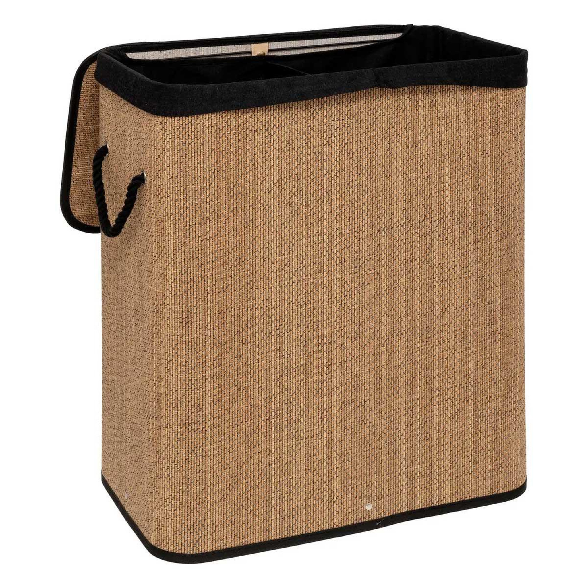 Voir la diapositive 2 : FIVE Panier à linge en bambou  tony  100l naturel