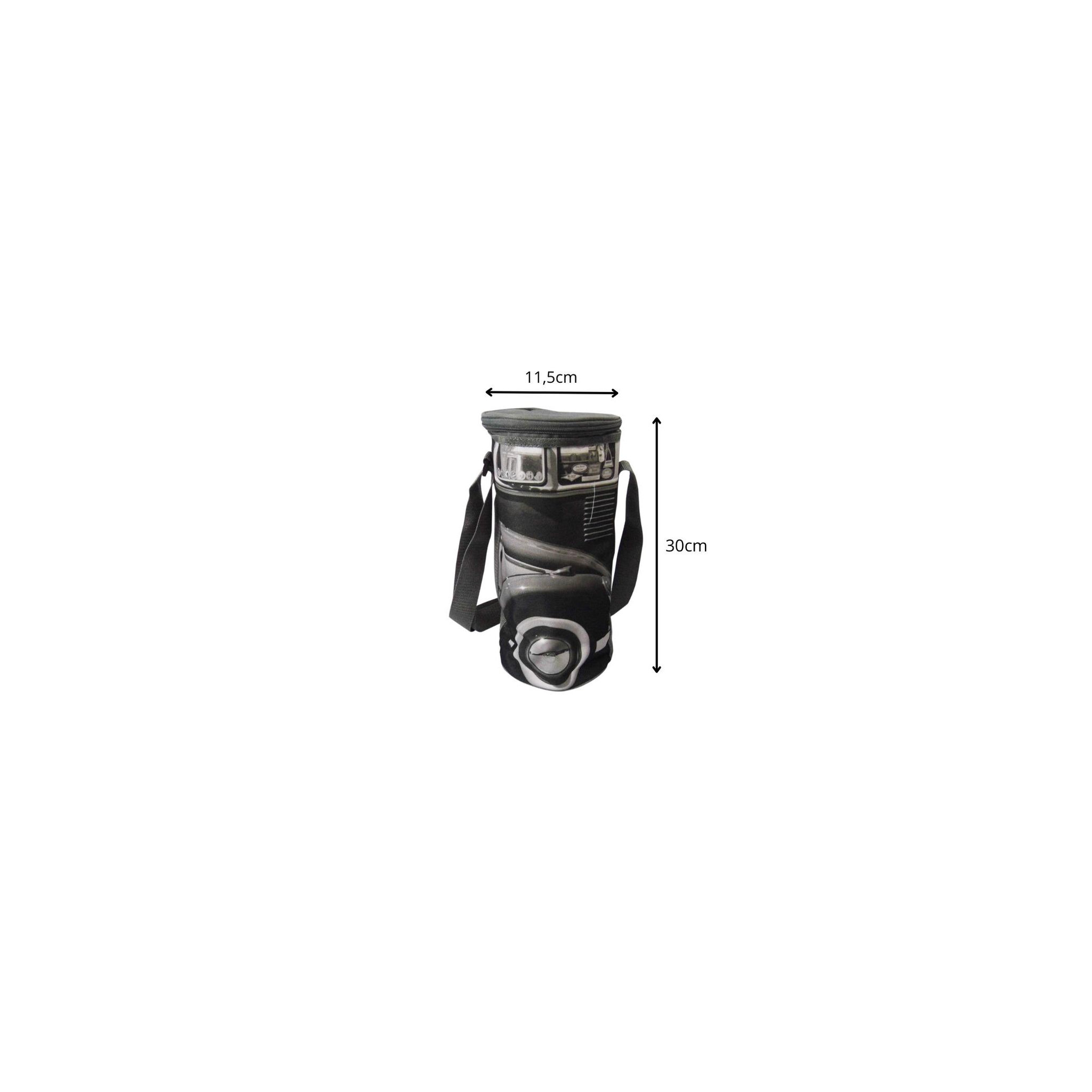 Voir la diapositive 2 : SURFTRIP Porte bouteille isotherme 1.5 litres surftrip - avec lanière de transport