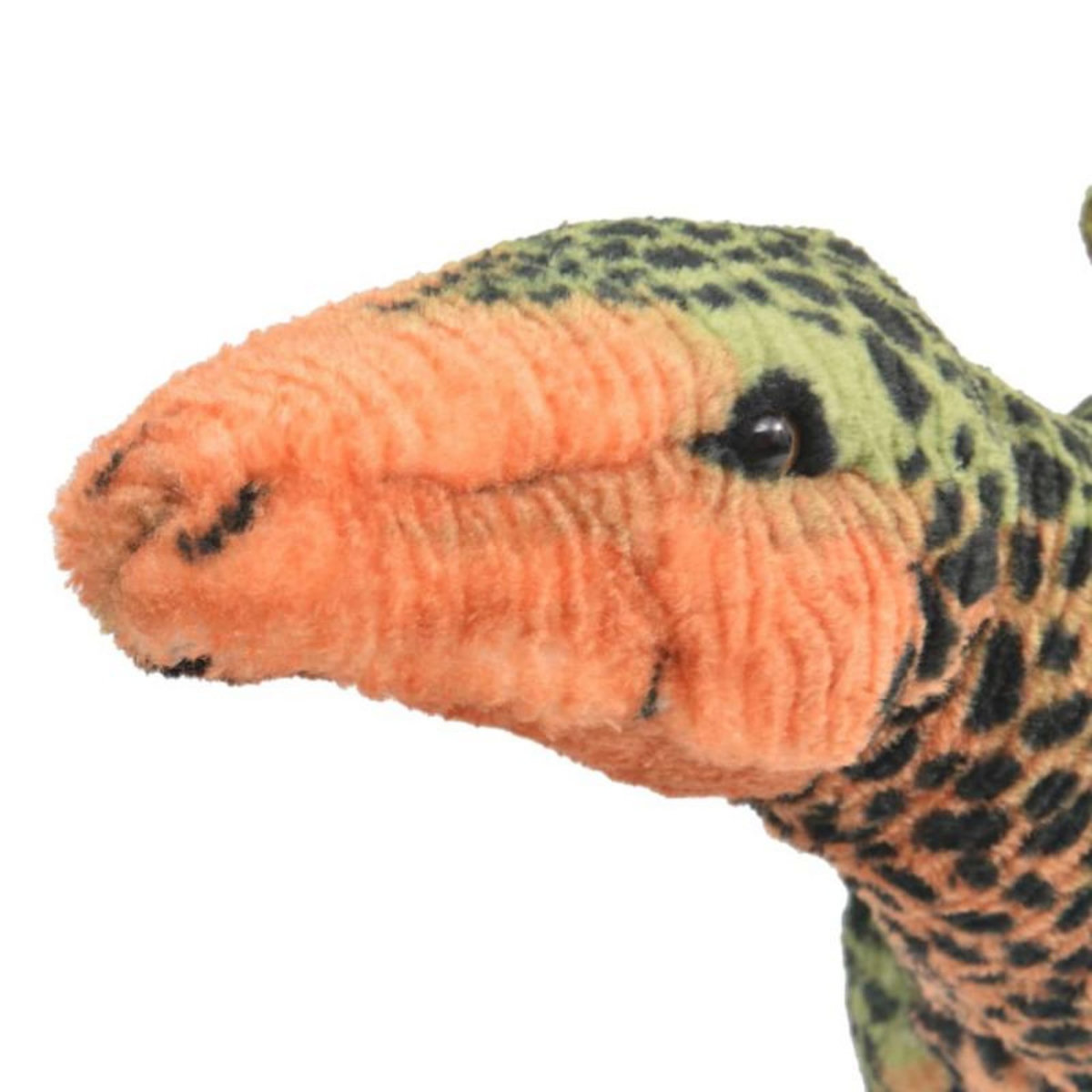 VIDAXL Jouet en peluche Dinosaure Stegosaurus Vert et orange XXL