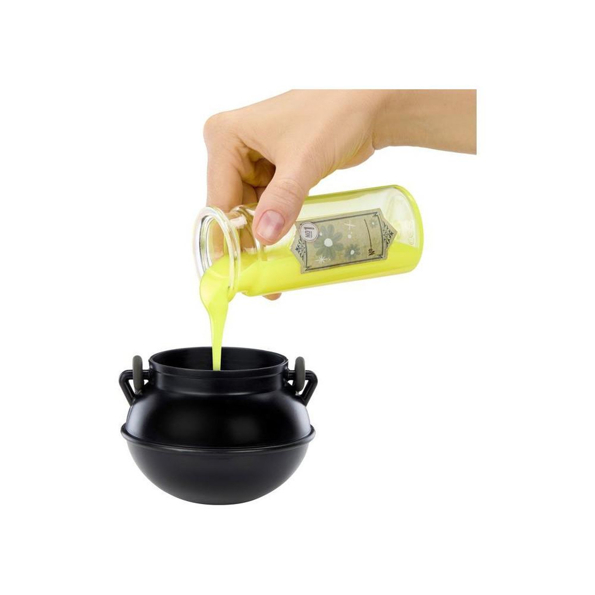 Voir la diapositive 3 : Kit de fabrication de slime potion Potion Poussos Harry Potter avec chaudron, liquides et sachets, à partir de 8 ans