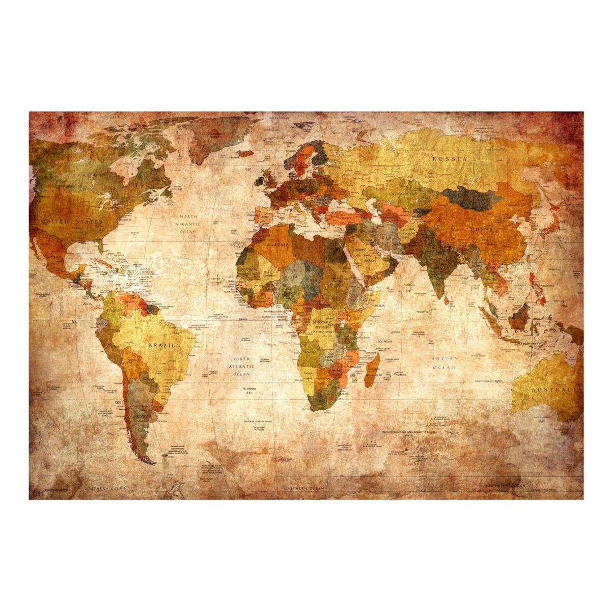 Paris Prix Papier Peint  Old World Map