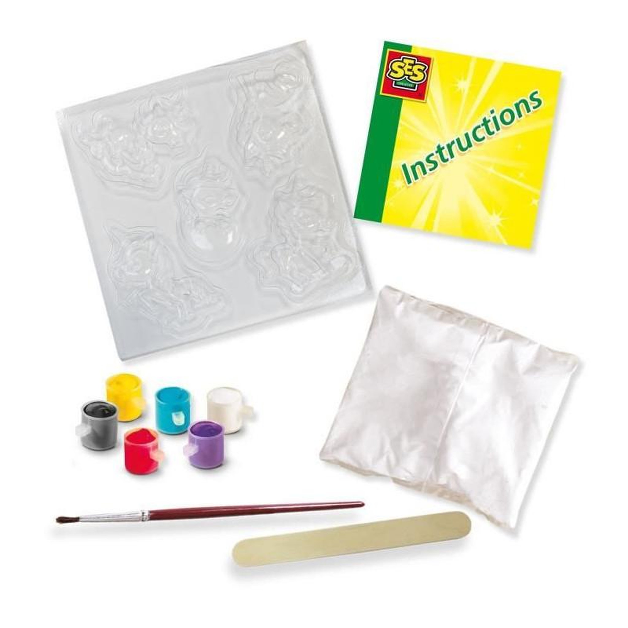 Voir la diapositive 5 : SES Creative Jeu de moulage et peinture SES Creative Bébés Licornes coloré