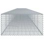 Voir la diapositive 4 : VIDAXL Panier gabion avec couvercle 1200x100x50 cm fer galvanise
