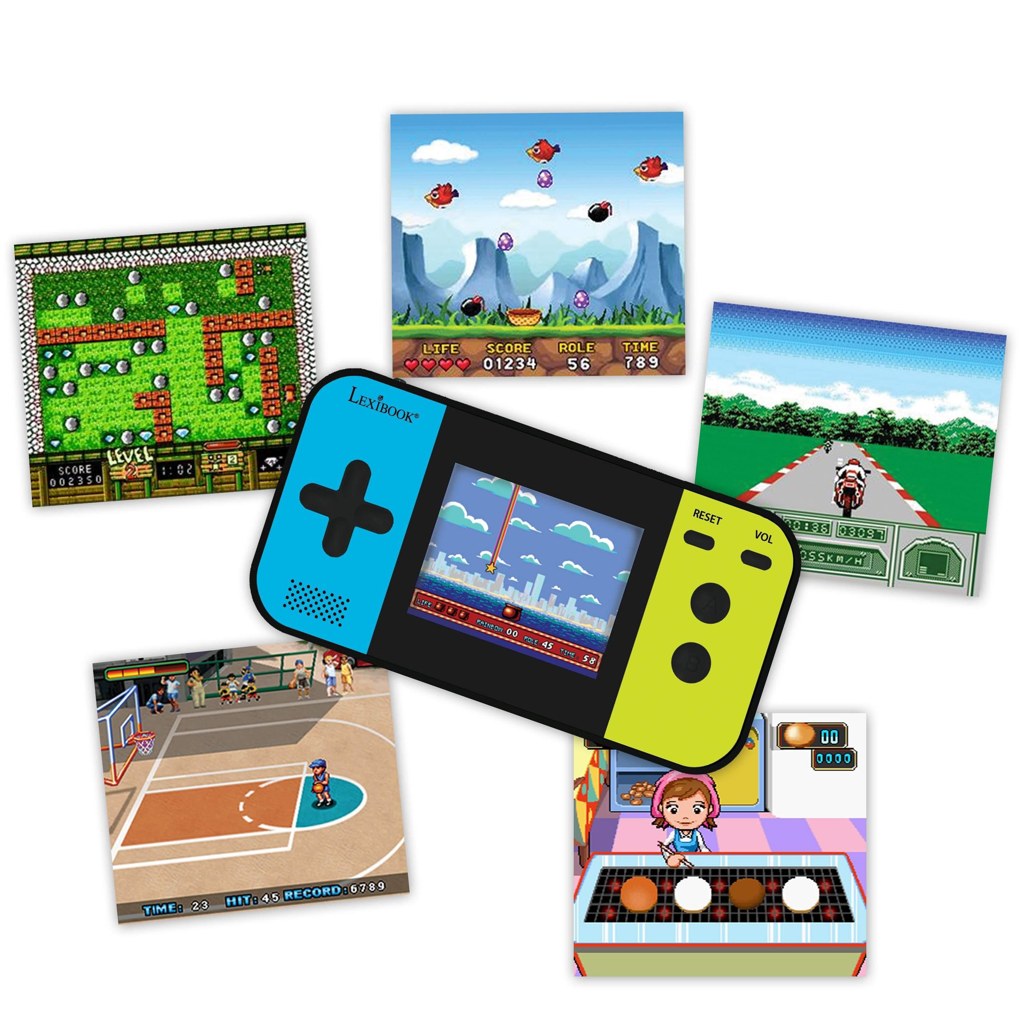 Voir la diapositive 3 : Lexibook Console de jeux portable couleur Cyber Arcade Pocket
