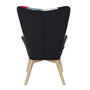 Voir la diapositive 3 : The Home Deco Factory Fauteuil de salon scandi Helsinki