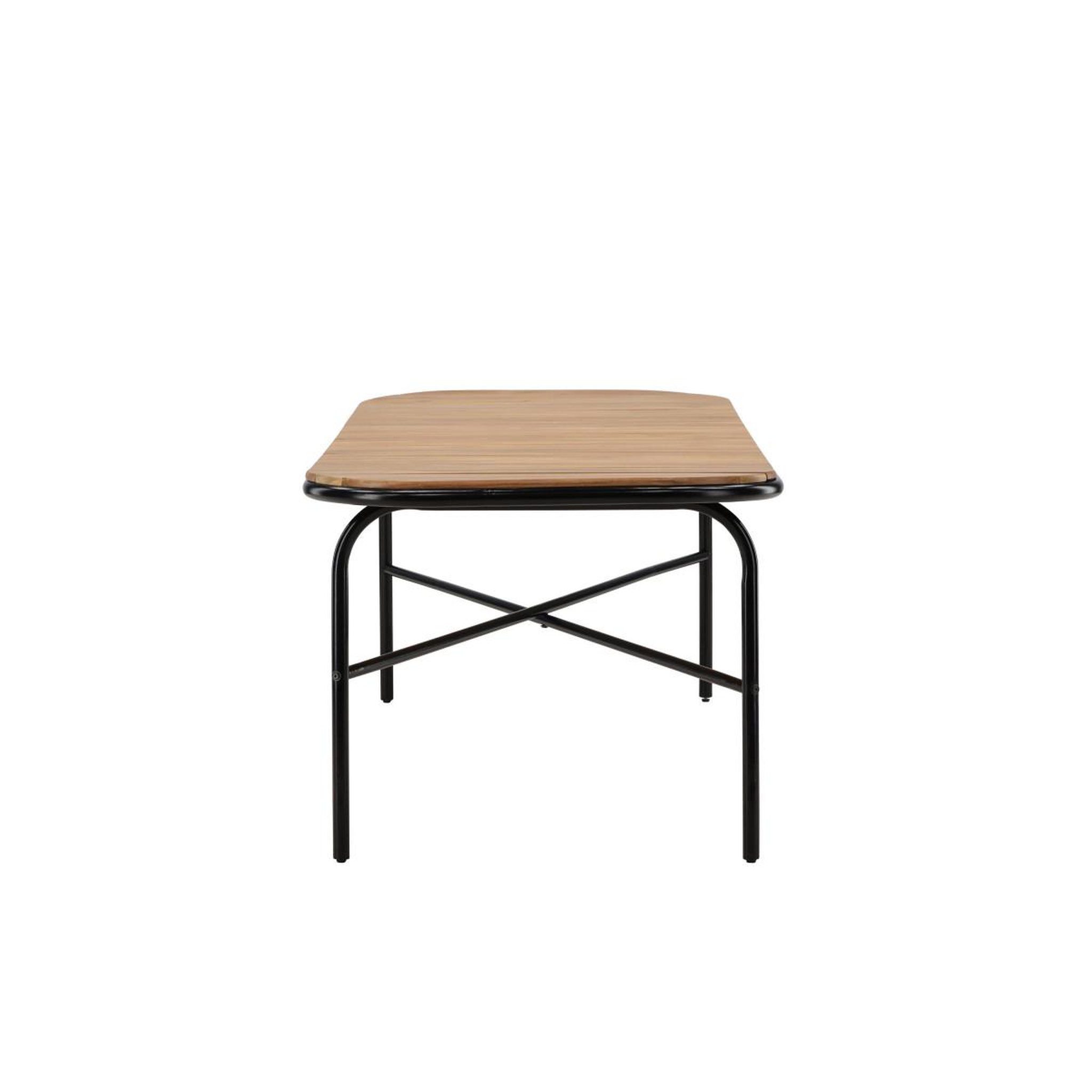 Voir la diapositive 2 : Paris Prix Table de jardin en bois  holmbeck  200cm naturel