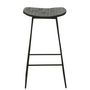 Voir la diapositive 2 : Paris Prix Tabouret de Bar en Bois  Teck  74cm Noir