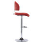 Voir la diapositive 3 : VIDAXL Tabouret de bar Rouge bordeaux Similicuir
