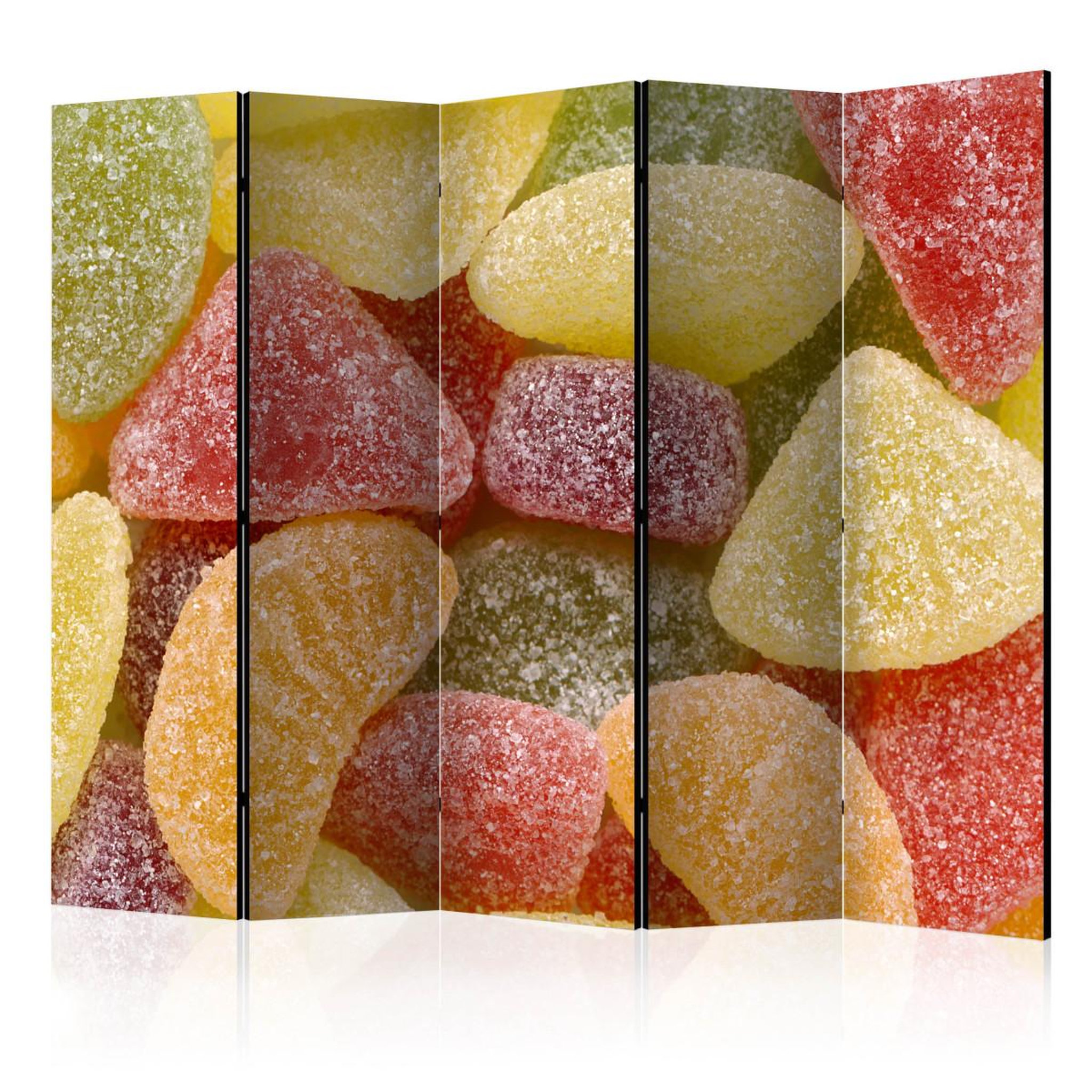 Paris Prix Paravent 5 volets  tasty fruit jellies  172x225cm