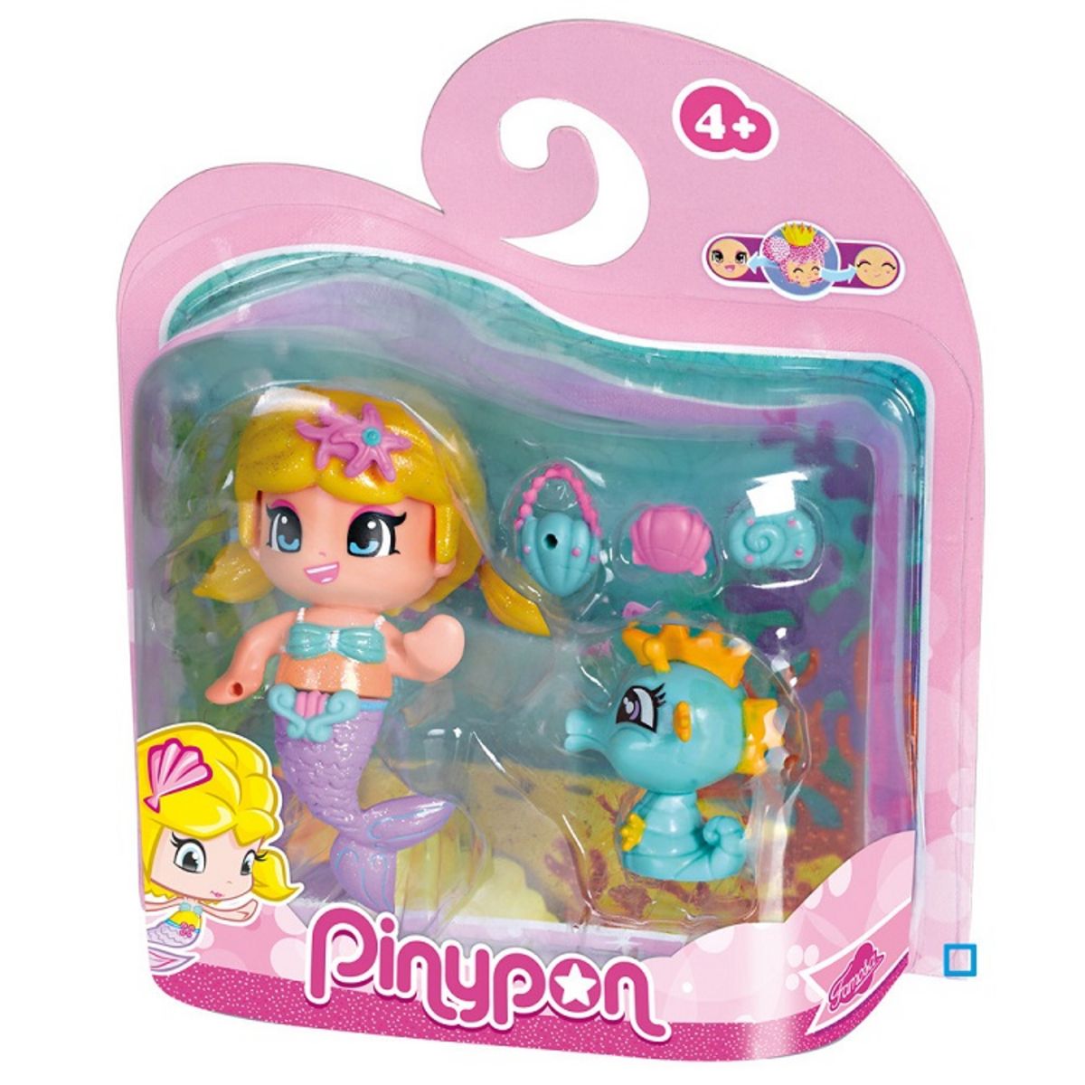 Pinypon Figurines Fée ou Sirène Fantaisie