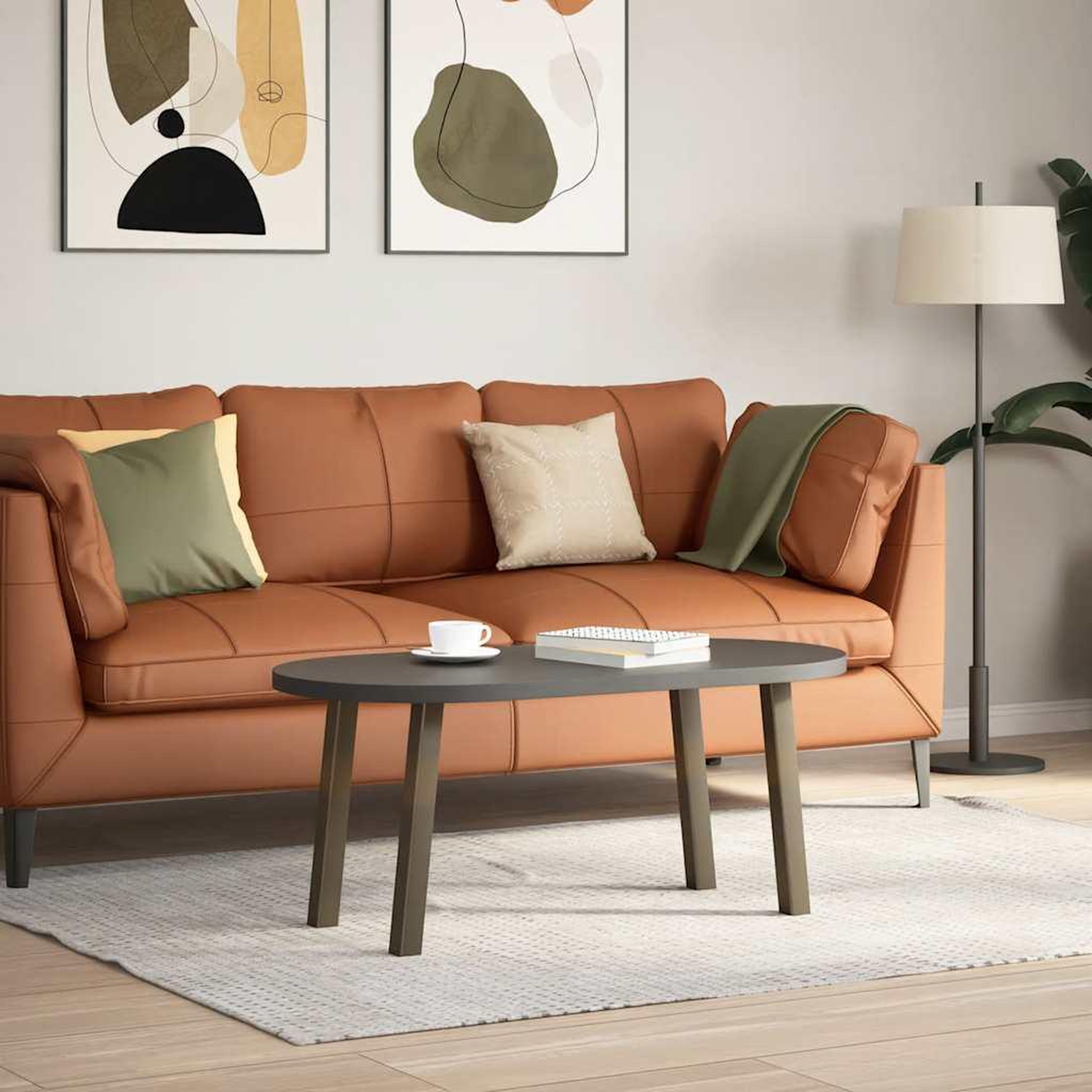 Voir la diapositive 3 : VIDAXL Pieds de table basse acier naturel 4 pcs 42 cm acier