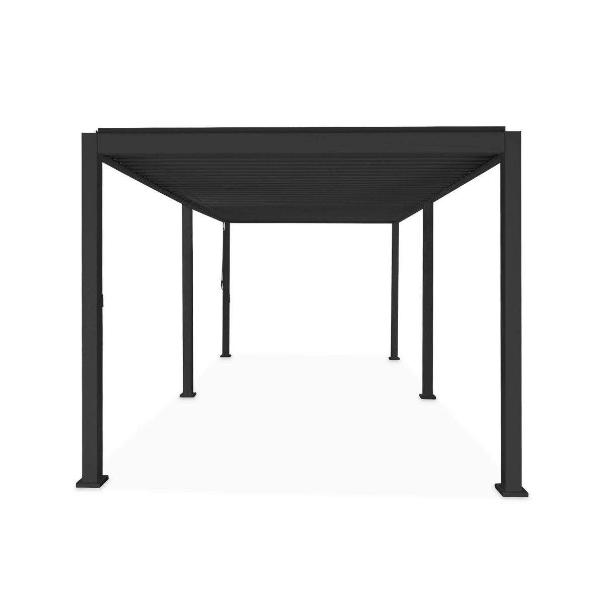 SWEEEK Pergola bioclimatique – Triomphe – 3x6m. aluminium. à lames orientables