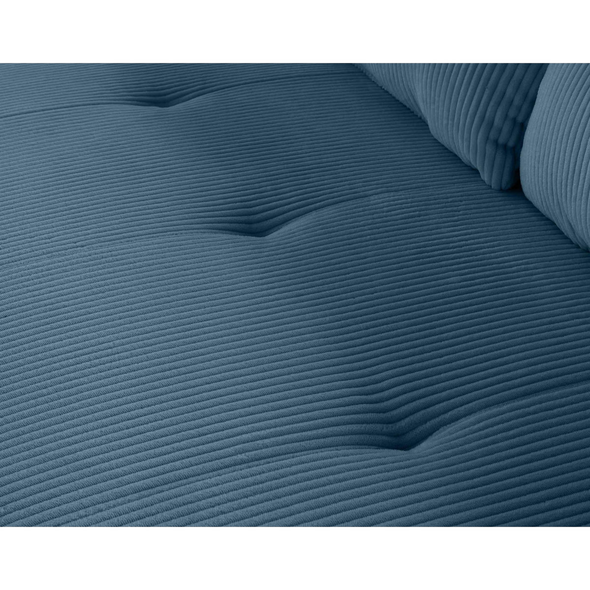 LISA DESIGN Onyx - canapé droit 2 places - en velours côtelé