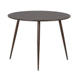 Paris Prix Table à Manger Ronde  Plaza  100cm Noyer