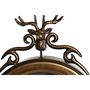 Voir la diapositive 3 : AAAAA Horloge Murale DKD Home Decor Noir Doré Verre Fer Pendule 27 x 7,5 x 57,5 cm (2 Unités)